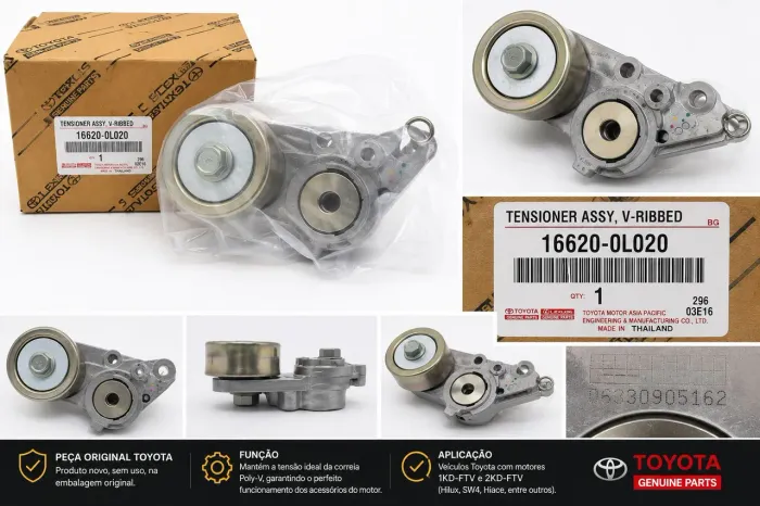 Tensor de Correia - Toyota (16620 0L020) Original