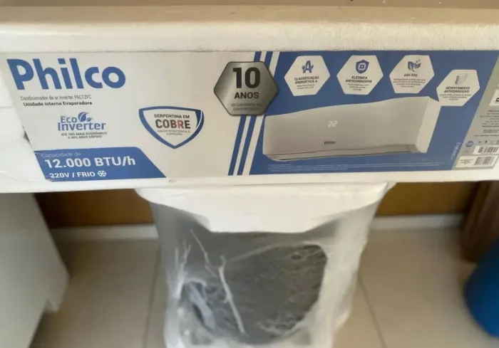 Ar condicionado Philco 12milbtu NOVO