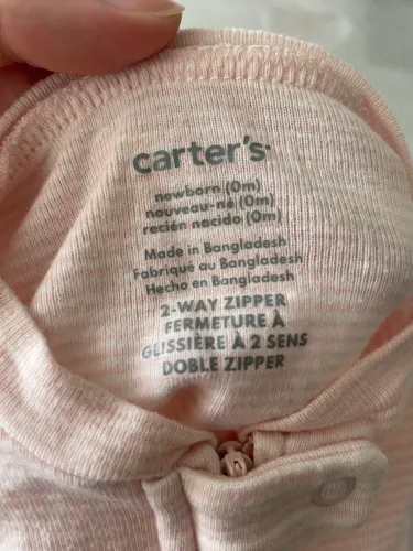 Kit 2 macacões e 1 body Carters RN