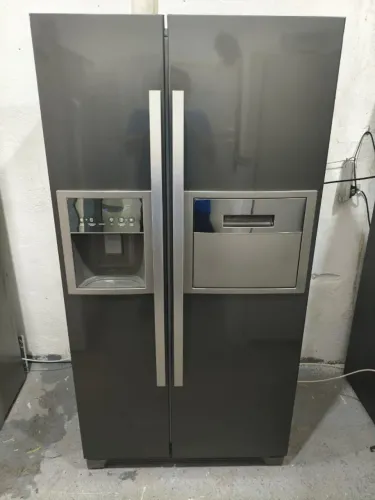 Geladeira Side by Side Electrolux inox SH72X frost free 504litros (127volts)