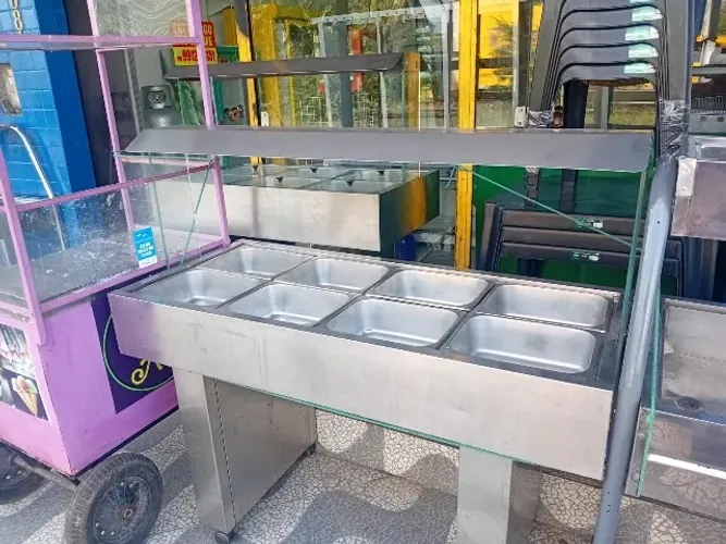 Selv services, quente e frio, variedade de cubas. A gás e elétrico