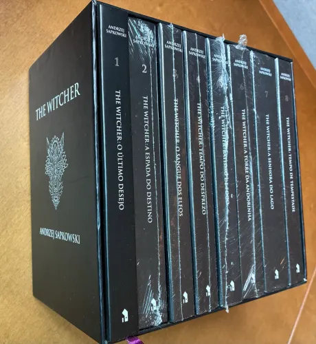 Box The Witcher - livros 1 a 8, novos