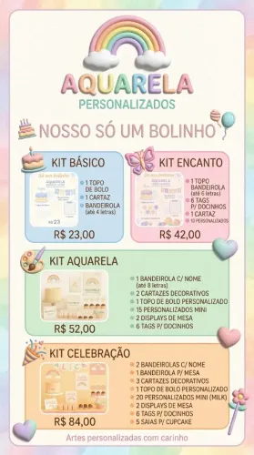 Só um Bolinho festa/decor