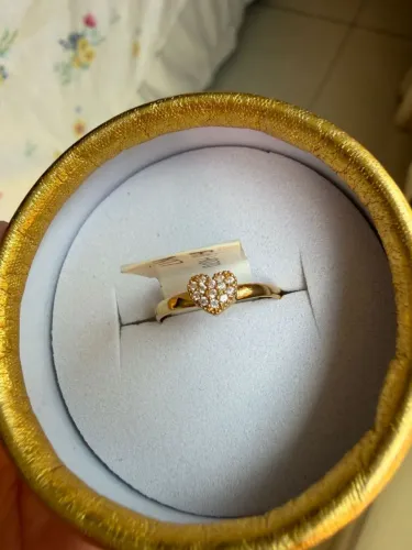 Anel de ouro 18k