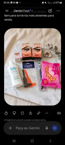 Kit para desing de sobrancelhas