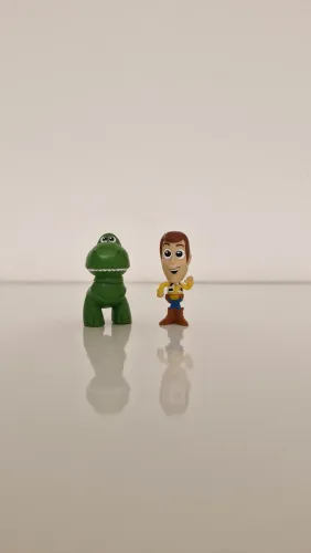 Miniaturas Toy Story Woody e Rex