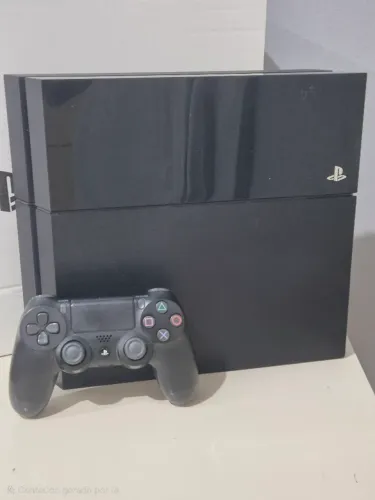 Ps4 black + 15 jogos + garantia + 1 controle aceitamos cartão 12x