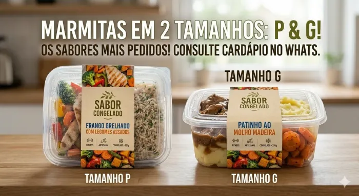 Marmitas Congeladas Artesanais - (Curitiba)