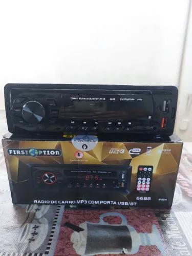 Radio automotivo first option Bluetooth 6688 2024