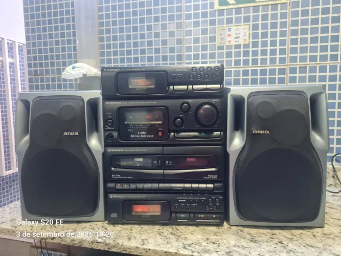 Som Pioneer modelo P2500C Funcionando