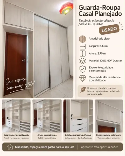 2 Guarda-Roupas Planejados