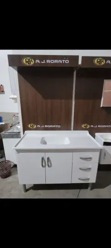 Armário de cozinha Madeira com Pia - VER ANÚNCIO