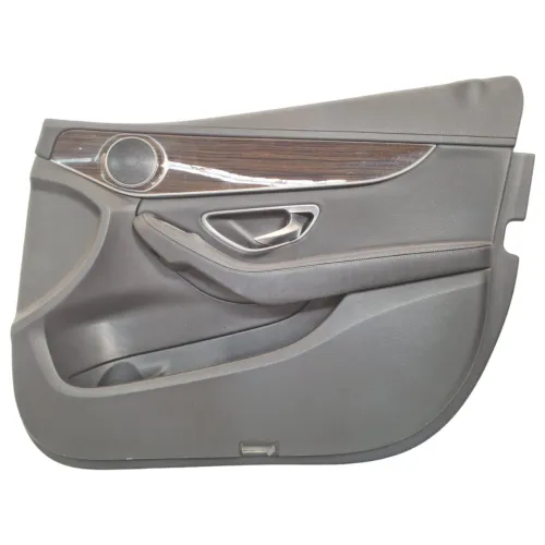 Forro Porta Dianteira Direita Mercedes C180 W205 2015 A 2018 Preto