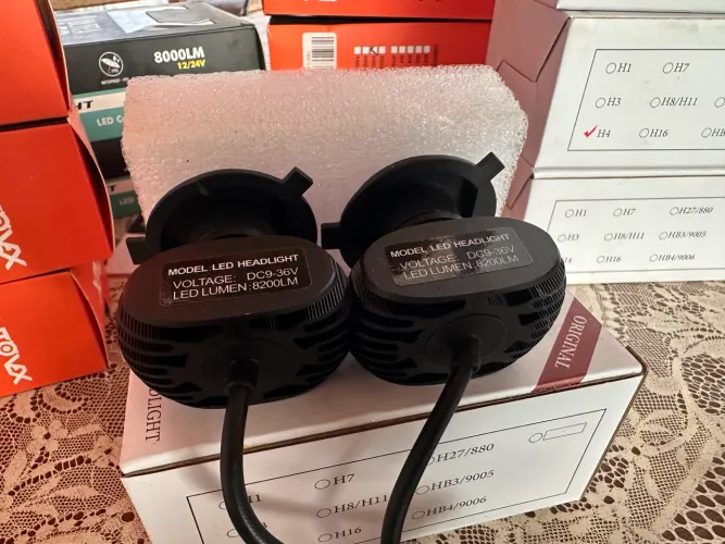 Par Lâmpada Ultra LED H4 Lumi-H4 - 8200 Lúmens - Alta Performance