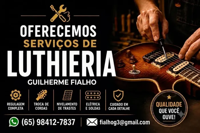 Concerto e Manutenção de Violão e Guitarra