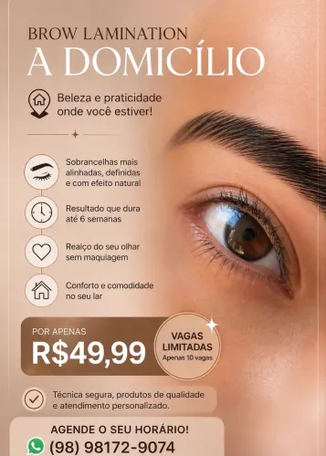 Design de sobrancelhas / BROW LAMINATION