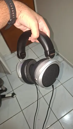 FONE HIFIMAN HE400se NOVO + AMPLIFICADOR JM20 MAX