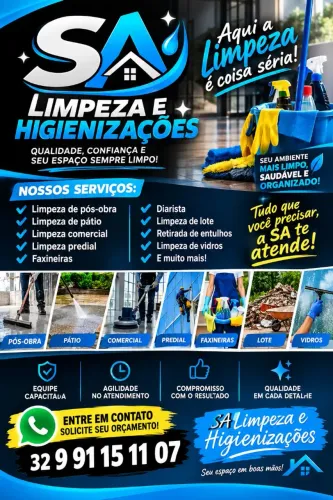 SA LIMPEZA E HIGIENIZAÇOES