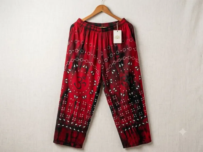 Calça nova em estilo indiano no tamanho gg, com elástico na cintura e bem solta .