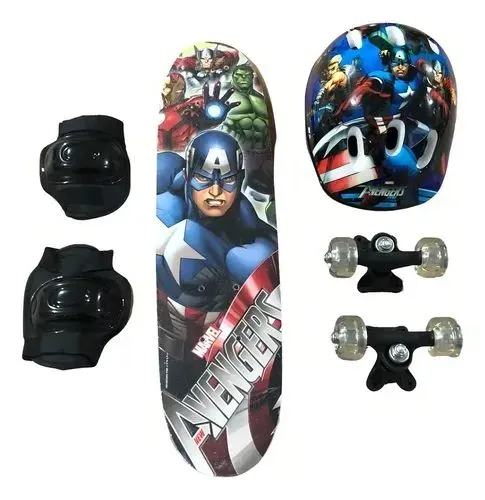 Kit Skate Vingadores