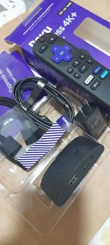 Roku Express 4K Novo na Caixa