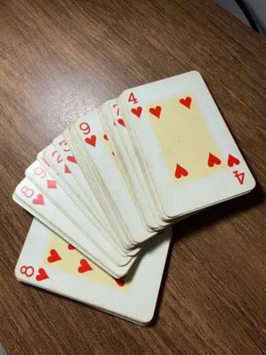 Quatro jogos de baralho anos 90 