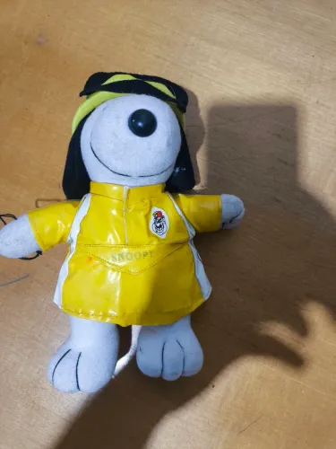 Lote 2 Pelúcias Snoopy - Coleção Antiga Habib's (Esquiador e Salva-Vidas)