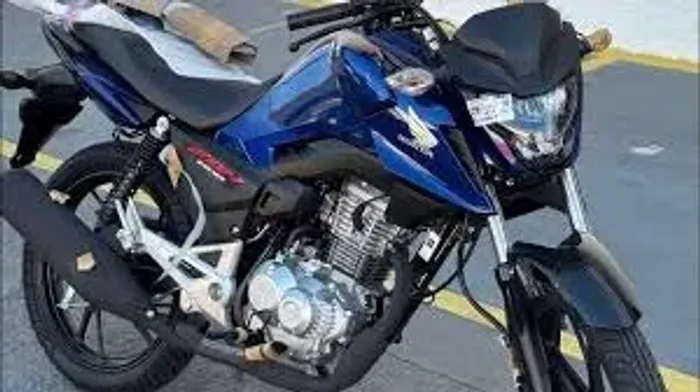 HONDA CG FAN 0 KM  2025/2025 AZUL 