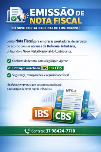 Emissão de nota fiscal no NOVO portal nacional