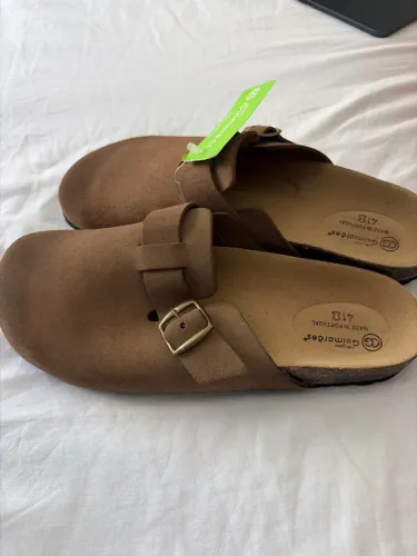 Tamanco Clog Português Marrom Novo com Etiqueta ? 41 EUR