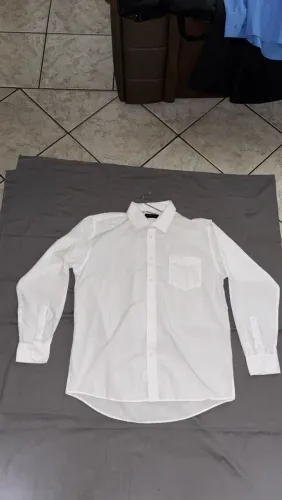 Camisa Social Branca | Cia do Terno - Tam 44