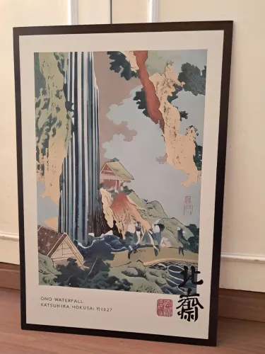 2 Posters Japoneses Hokusai 40x60