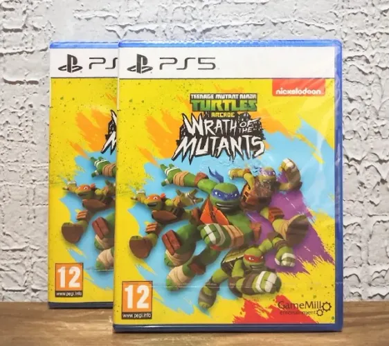 Teenage Mutant Ninja Turtles Arcade Wrath of the Mutants Ps5 Lacrado