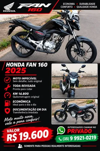 HONDA FAN 160 - 2025