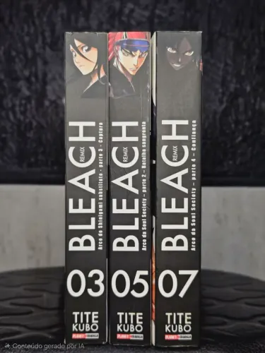 Mangá Bleach Remix - Volume 3 5 7 - NOVO