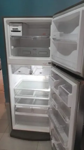 Refrigerador frost free Brastemp inox