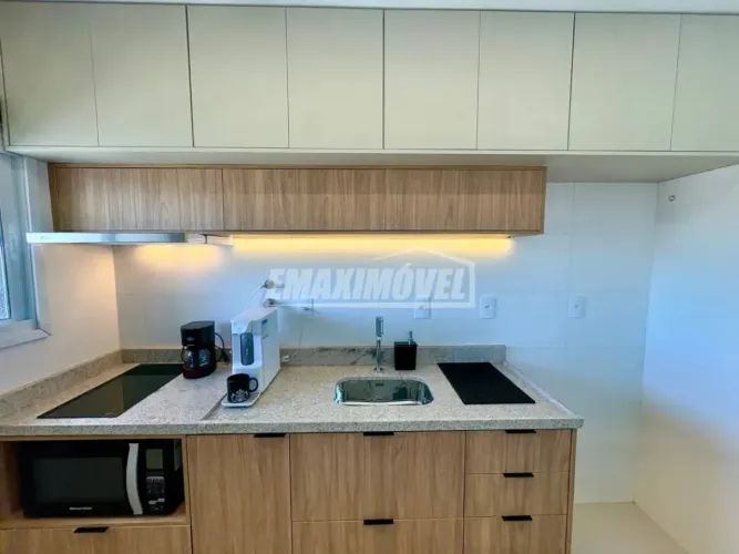 Apartamento no 8º andar com 1 Quarto e 1 Vaga no Condomínio Notting Hill em Sorocaba/SP