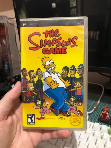 Jogo de PSP Simpsons 