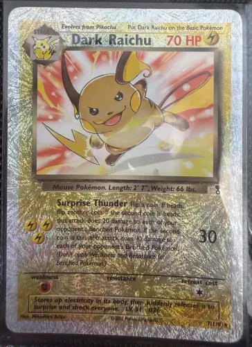Cartas raras Pokémon