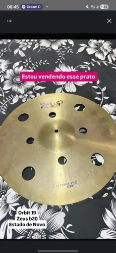Prato de bateria
