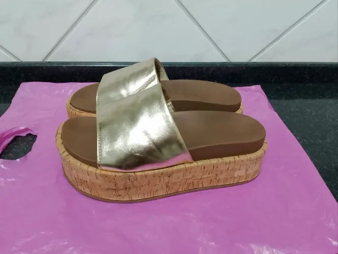 Sandália plataforma
