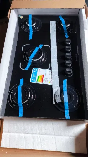 Cooktop 5 bocas Itatiaia novo!