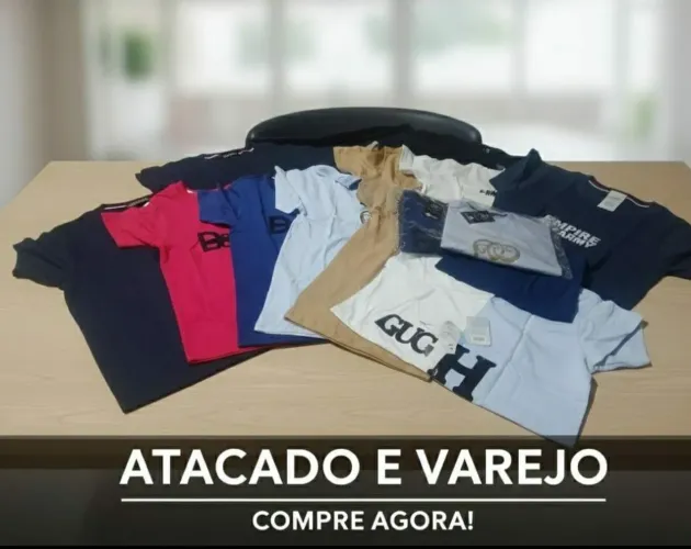 Camisetas atacado e varejo confira ótimo preço