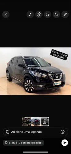Nissan Kicks Active 1.6 16V Flex Aut. 2024