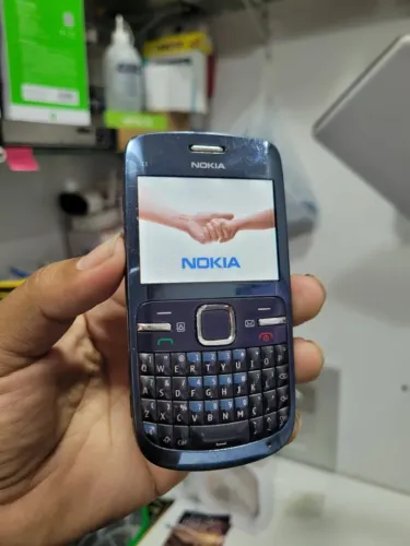 Nokia C3-00 QWERTY - Celular Antigo de Coleção Retrô Raro Clássico Vintage