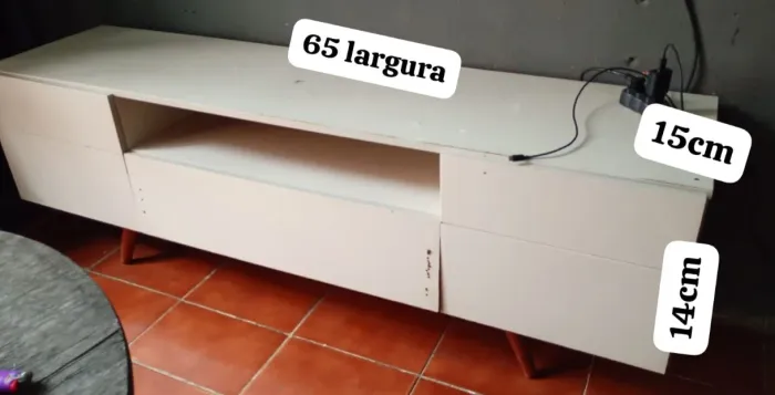 Rack para TV estilo Retro