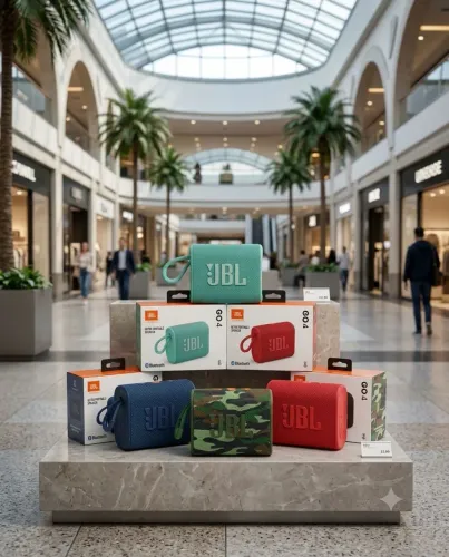 Caixa de som Bluetooth - JBL GO4 - cores preto, azul e vermelha - entrega rápida
