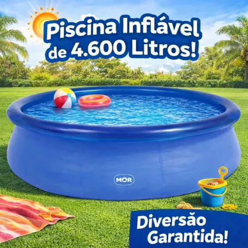 Piscina Inflável 4.600 Litros Mor