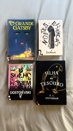 Coleção 4 Livros Esgotados Antofágica