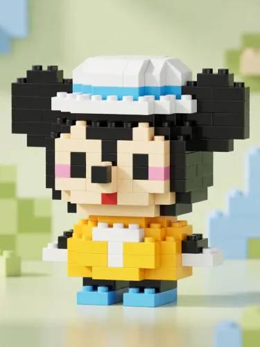 Mickey Mouse | Mini Blocos de Montar 
